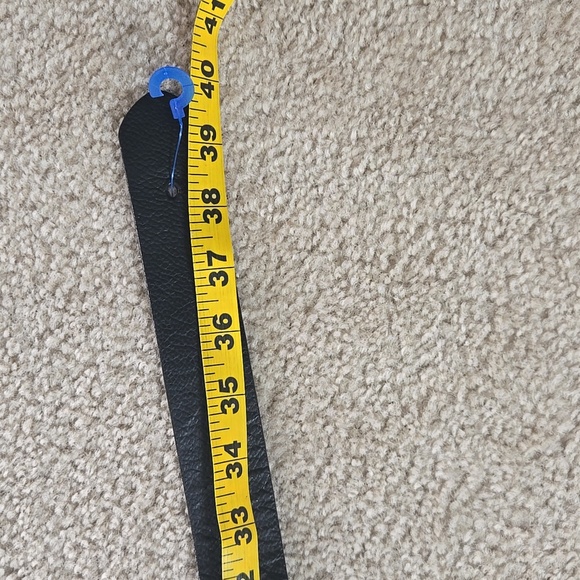 Chico's Black And Gold Turtle Belt Size Small/Medium - Picture 6 of 7